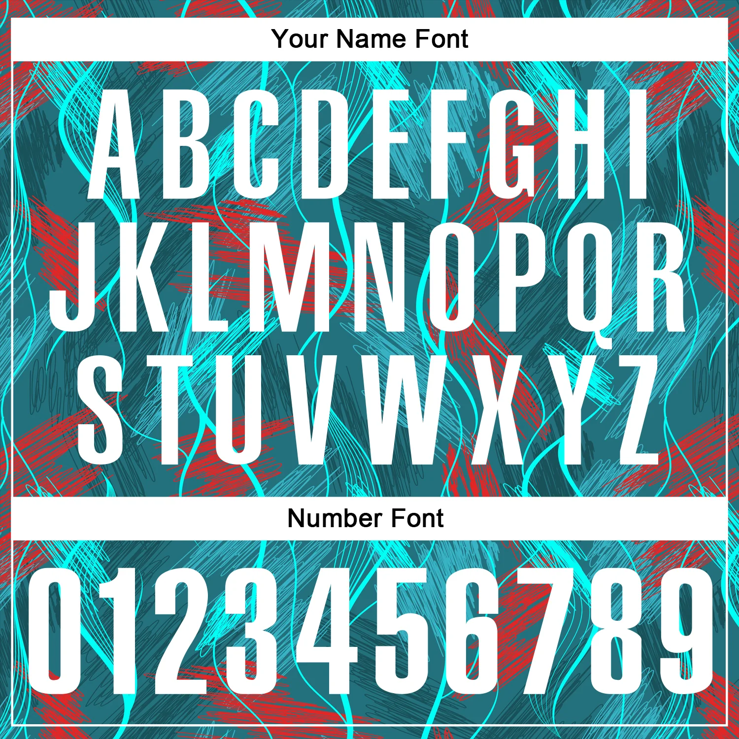 Custom Teal Red-White 3D Bowling Line Performance Polo Shirt