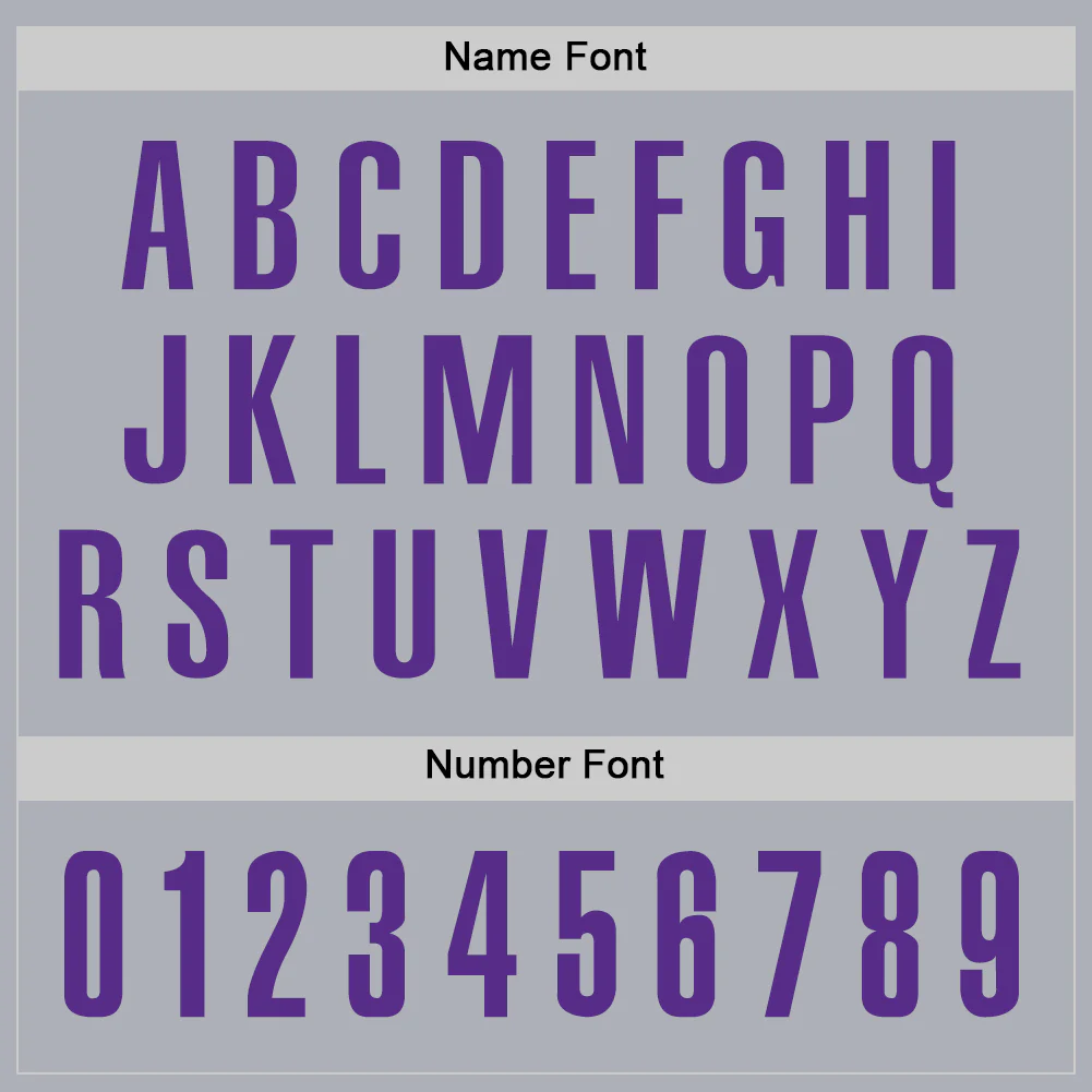 Custom Gray Purple Performance Golf Polo Shirt