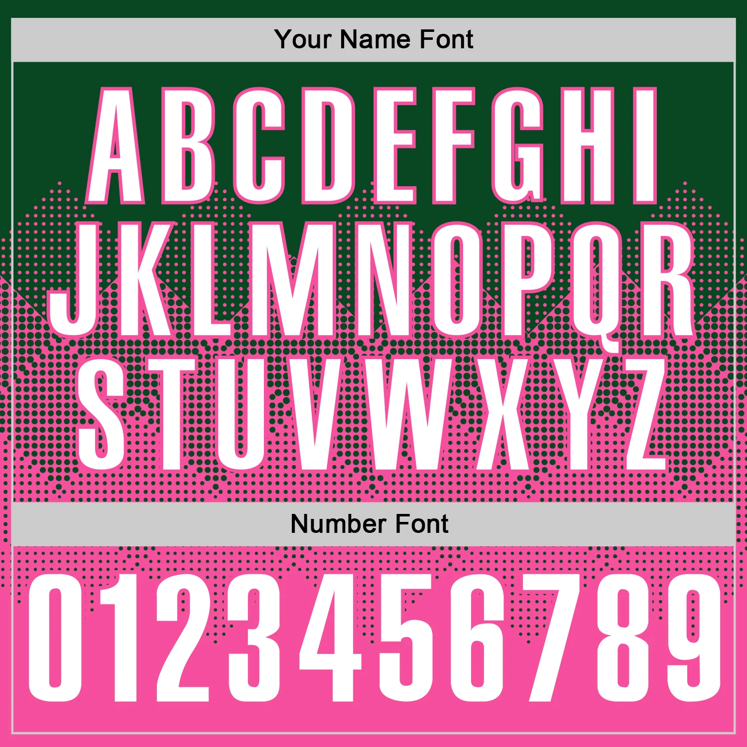 Custom Green White-Pink 3D Gradient Square Shape Performance Polo Shirt