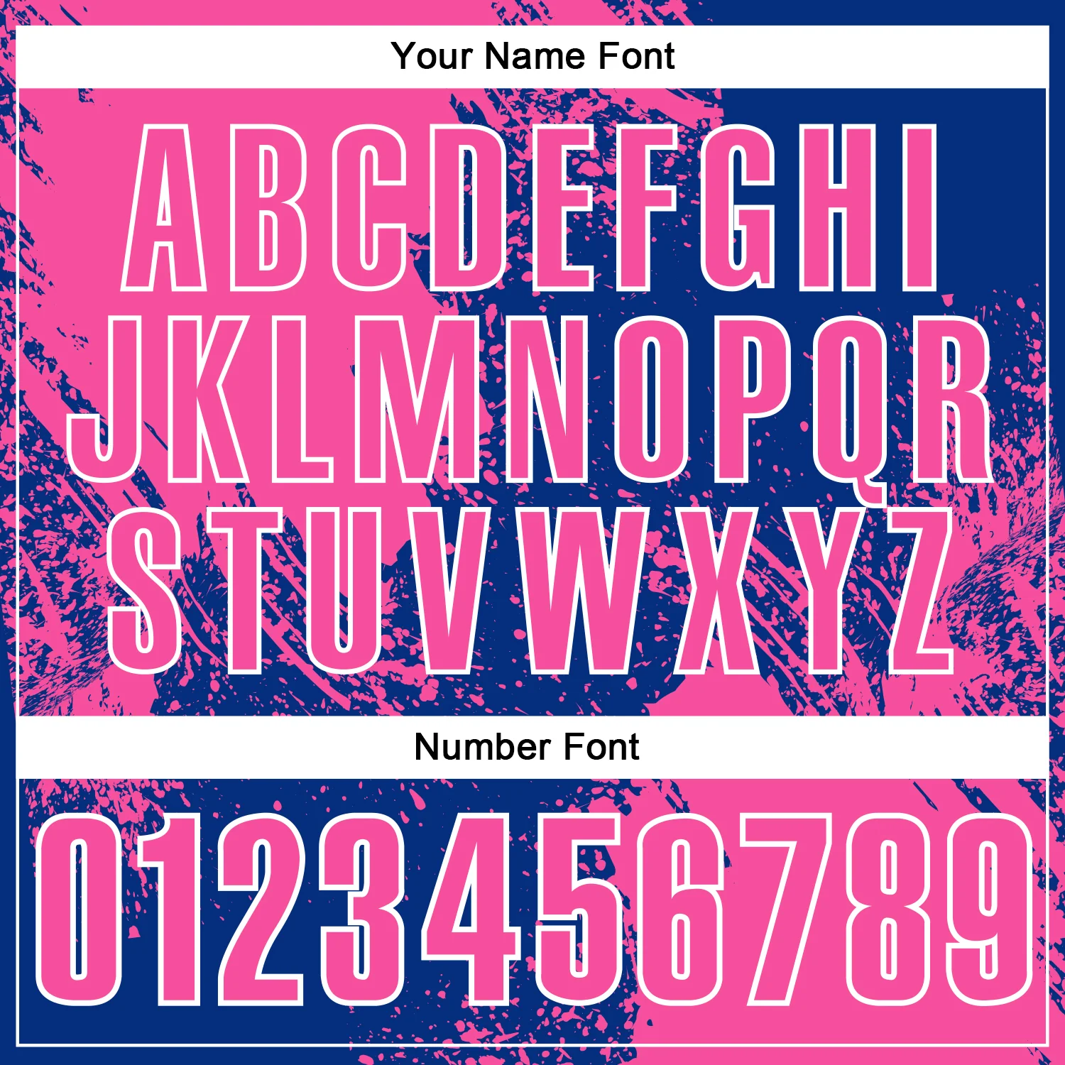 Custom Pink Royal-White 3D Pattern Design Abstract Brush Stroke Performance Polo Shirt