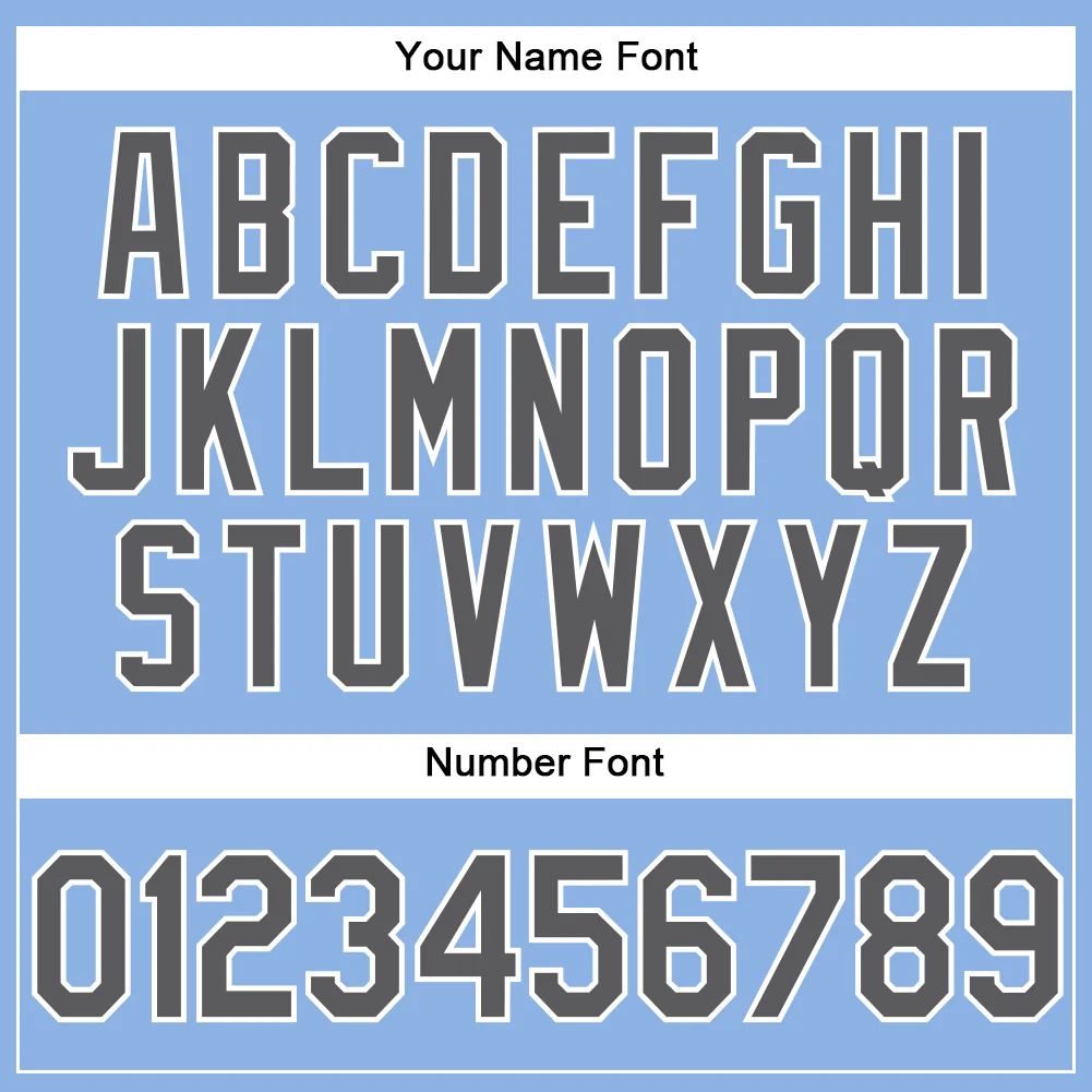 Custom Light Blue Steel Gray-White Performance Vapor Golf Polo Shirt