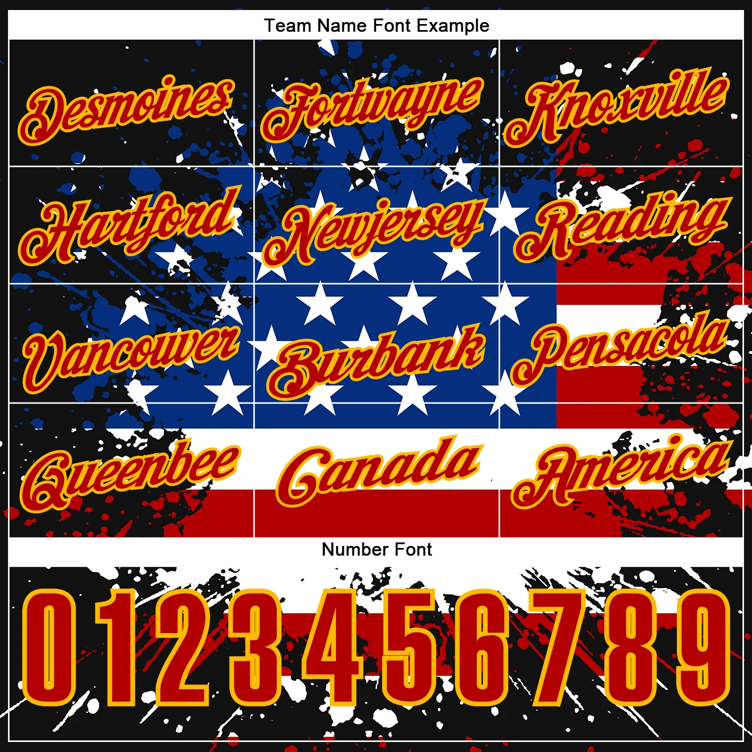 Custom Black Red-Gold 3D Cornhole American Flag Skull Performance Polo Shirt