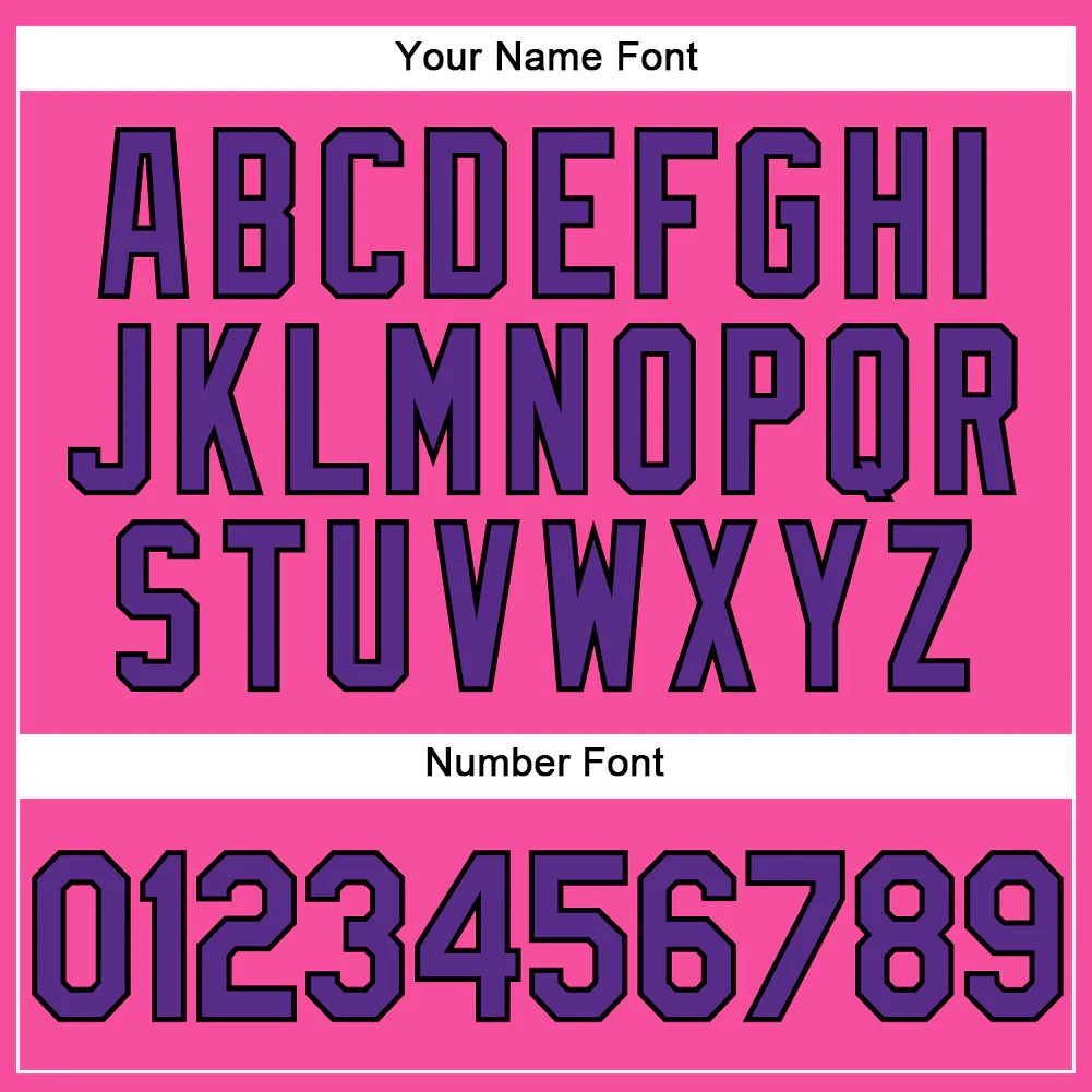 Custom Pink Purple-Black Performance Vapor Golf Polo Shirt