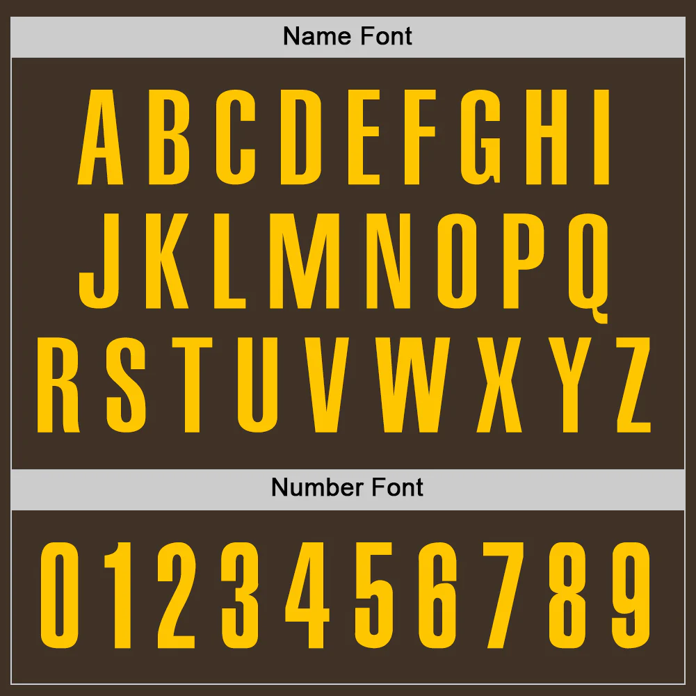 Custom Brown Yellow Performance Golf Polo Shirt