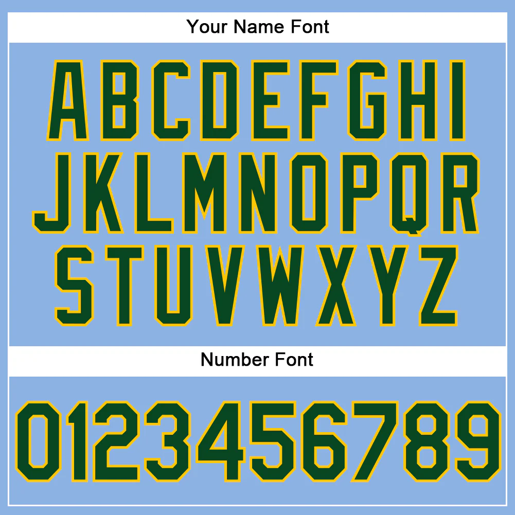 Custom Light Blue Green-Yellow Performance Vapor Golf Polo Shirt