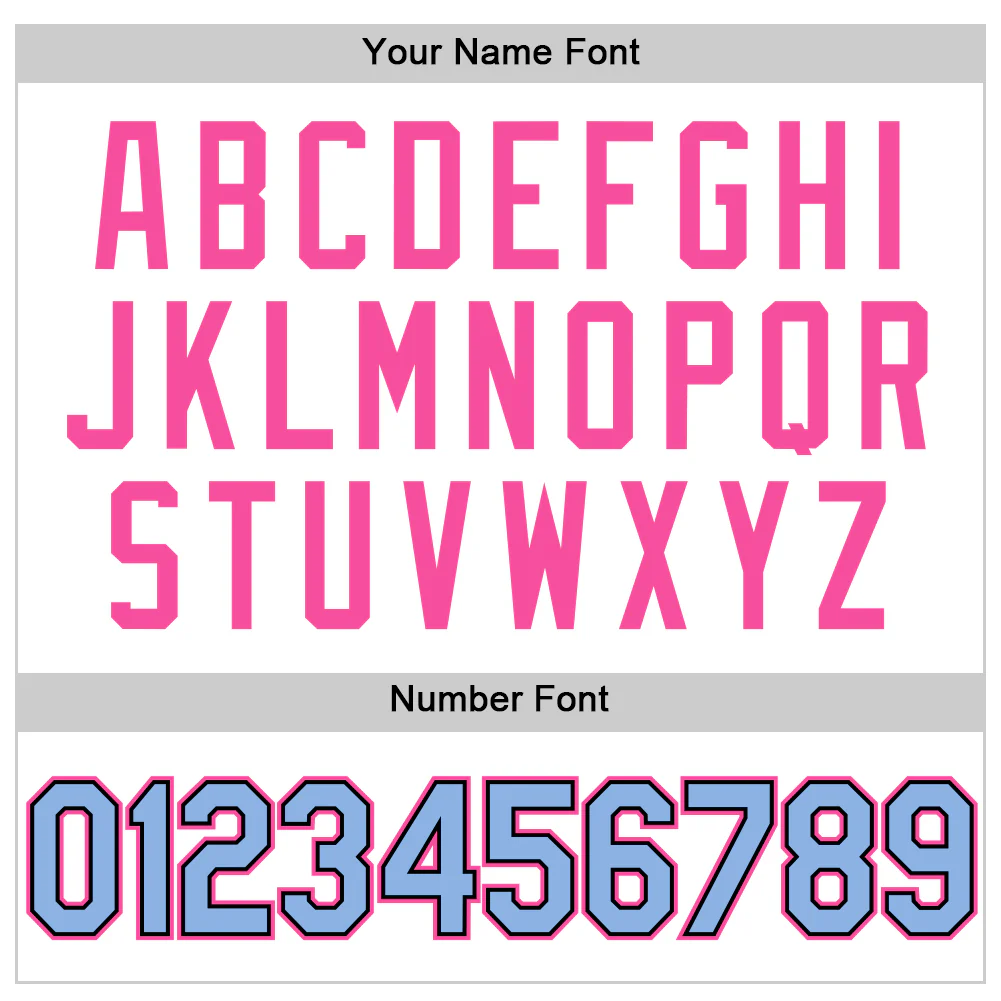 Custom White Light Blue Black-Pink Performance Vapor Golf Polo Shirt