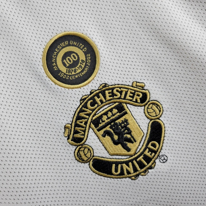 Manchester United Away   Third 100th Anniversary Jersey 01/02 Retro
