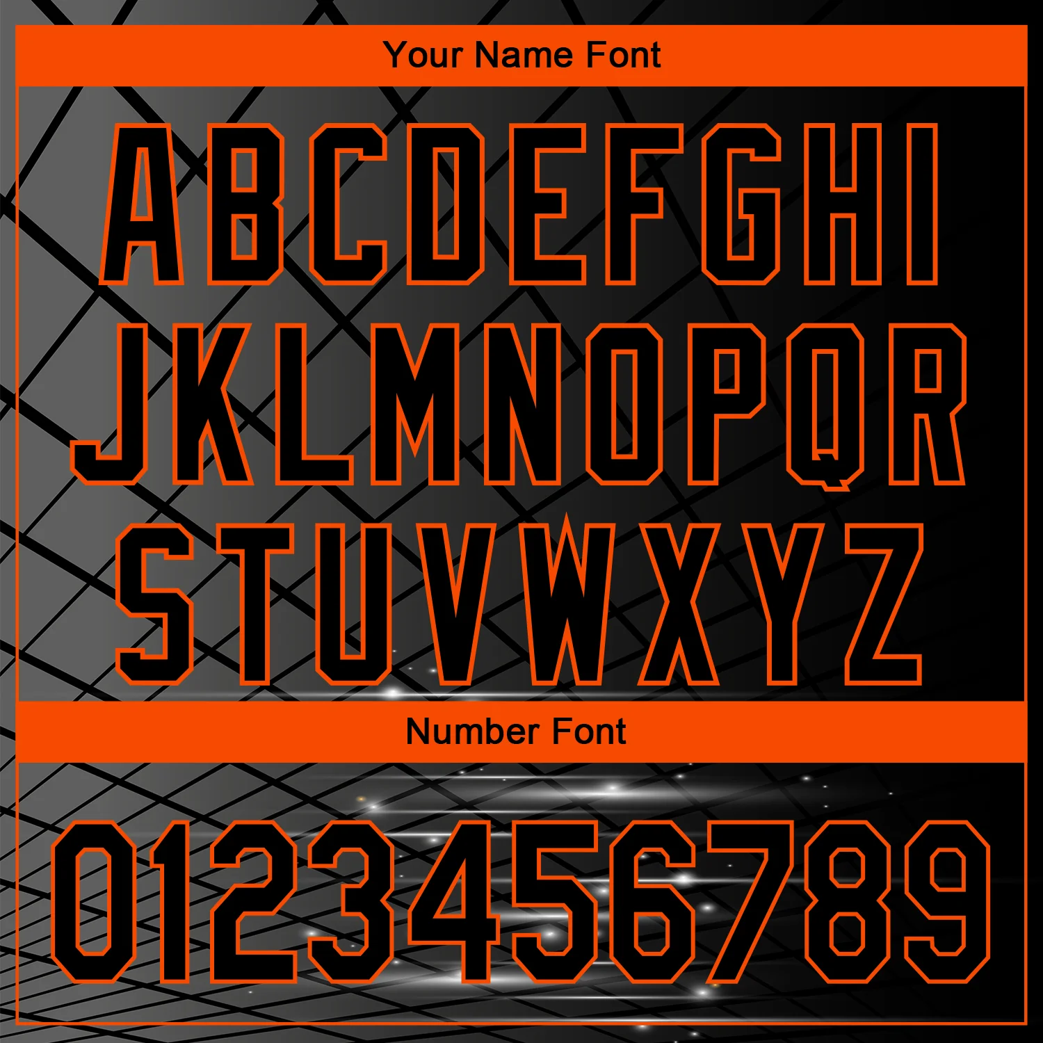 Custom Black Orange 3D Pattern Design Billiards Performance Polo Shirt