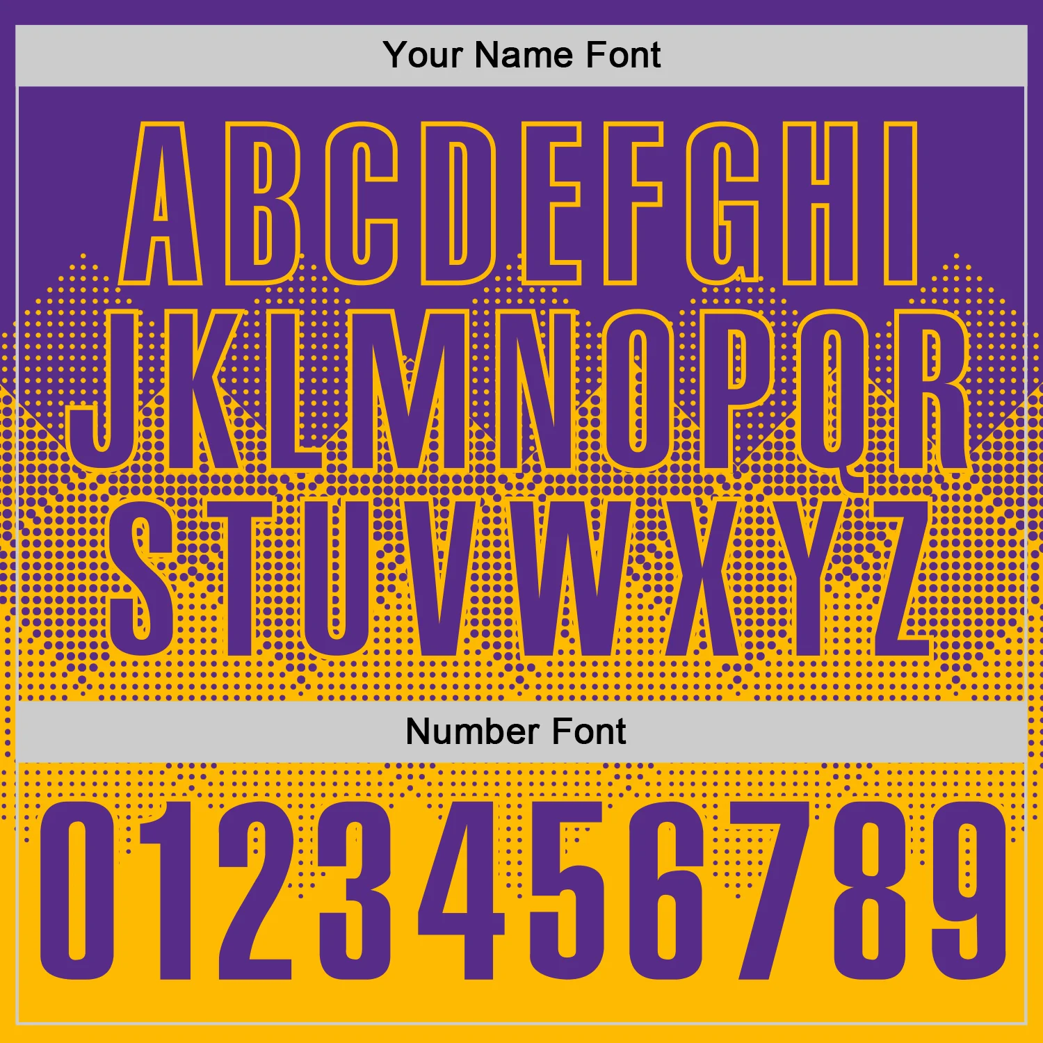 Custom Purple Gold 3D Gradient Square Shape Performance Polo Shirt