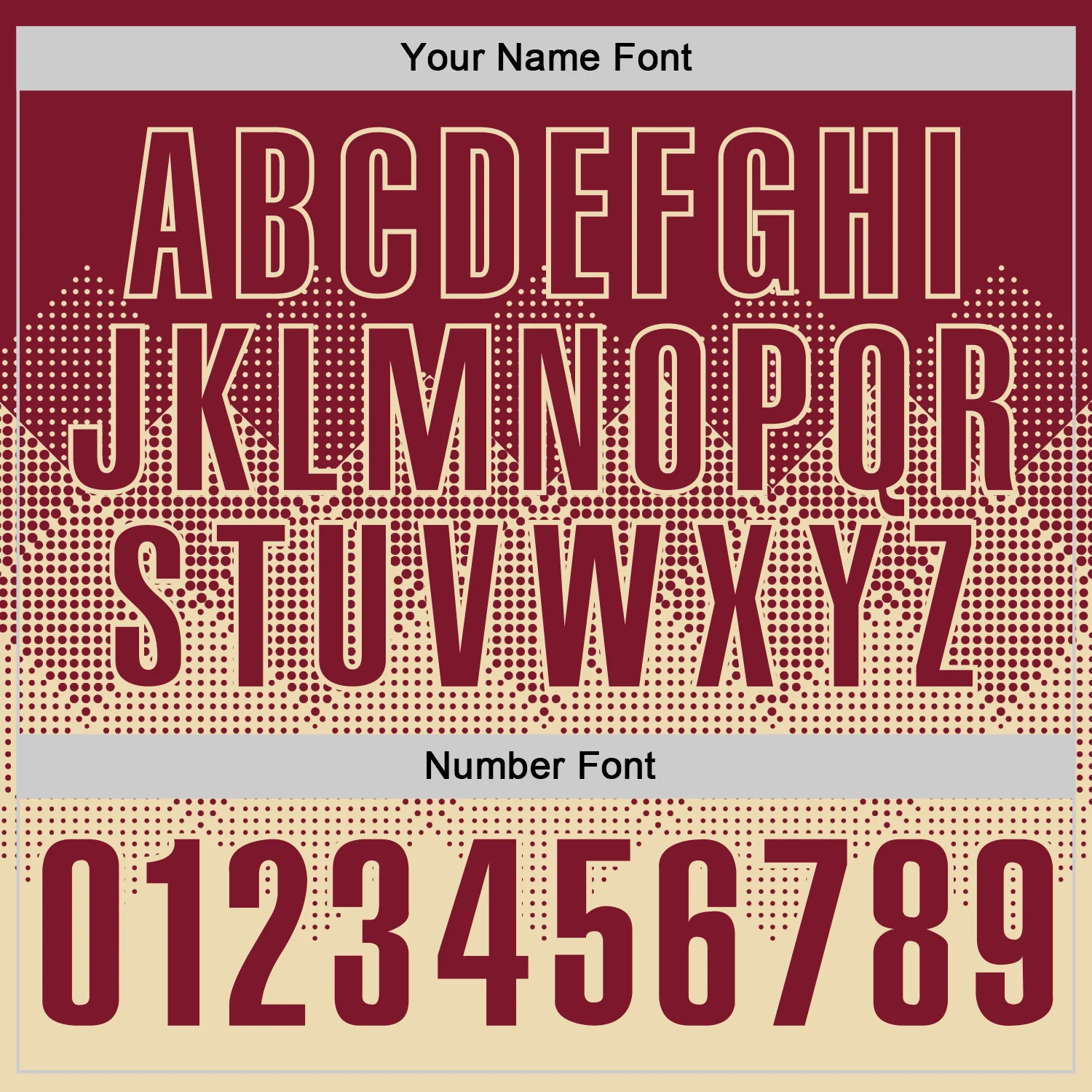 Custom Crimson Cream 3D Gradient Square Shape Performance Polo Shirt