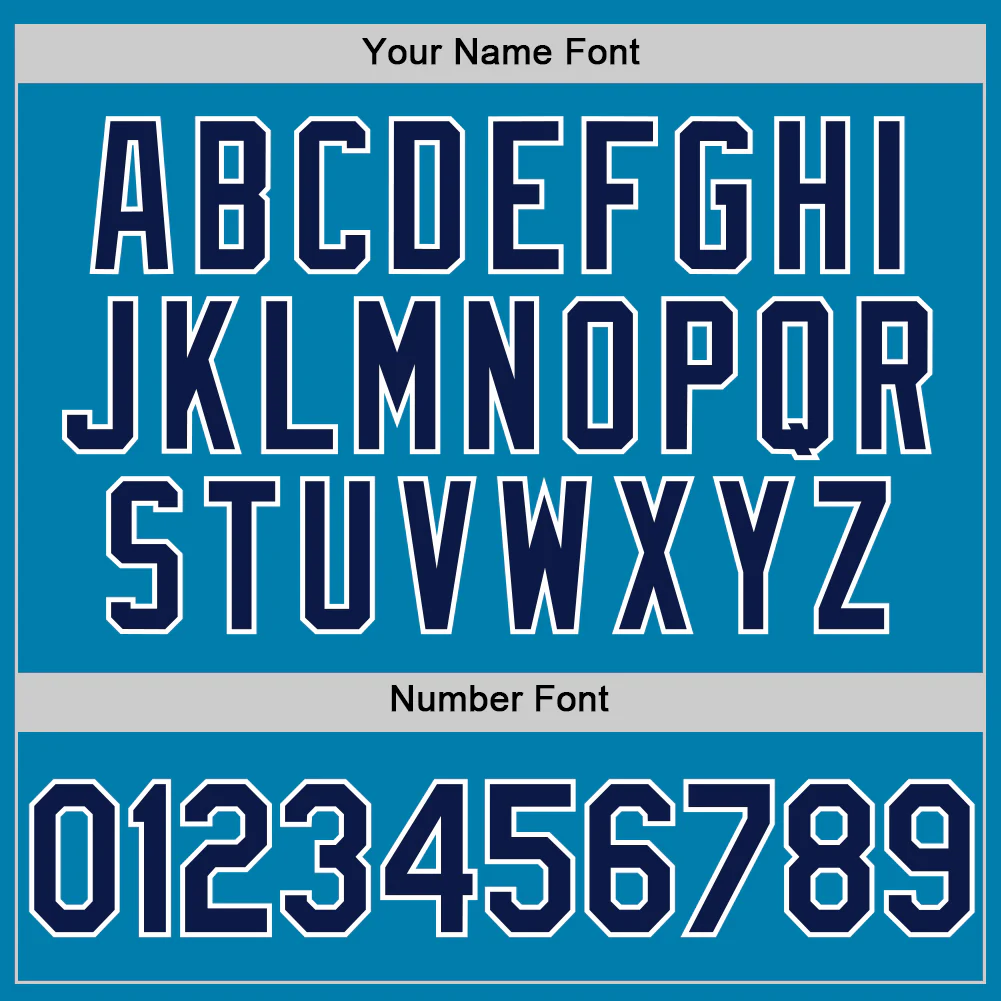 Custom Panther Blue Navy-White Performance Vapor Golf Polo Shirt