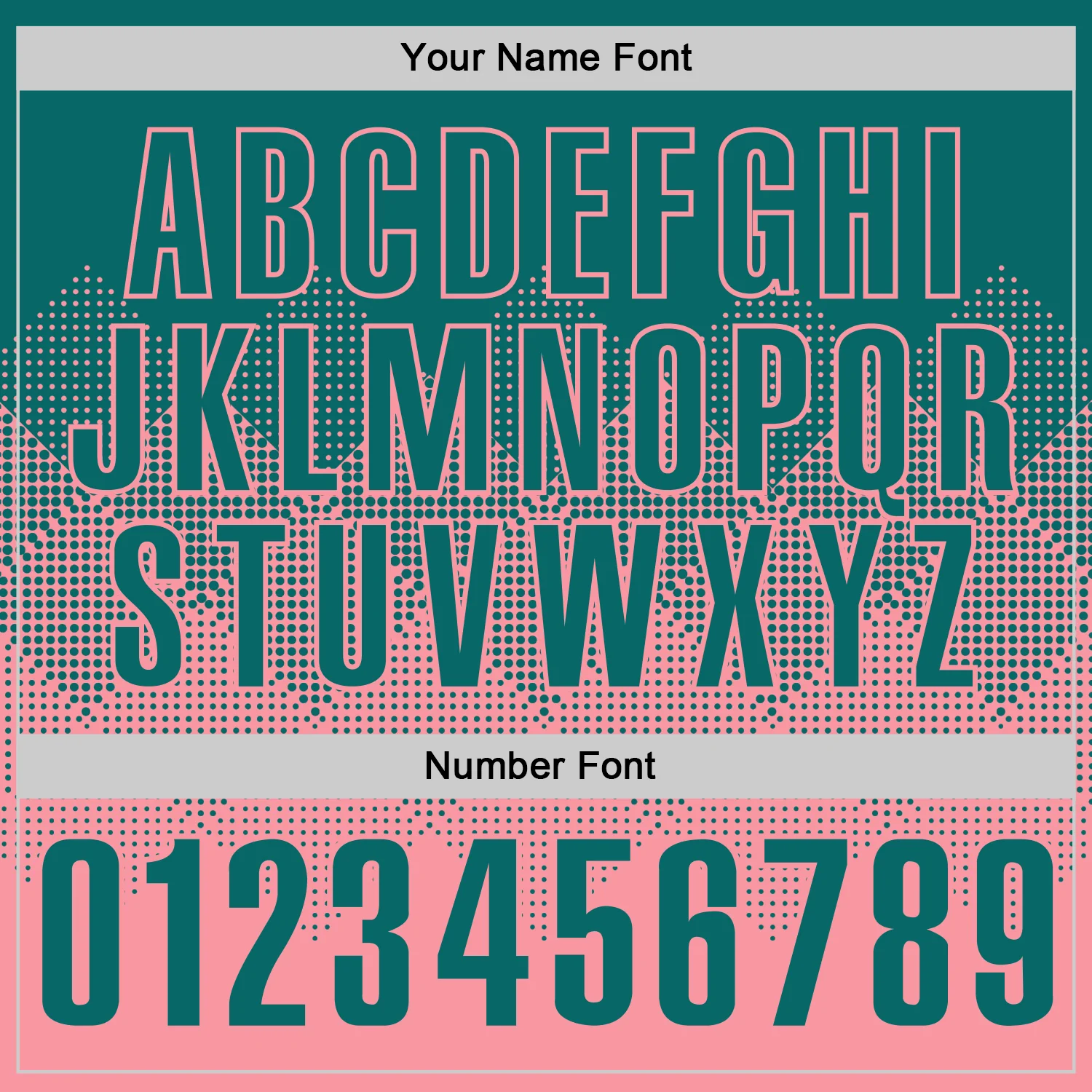 Custom Teal Medium Pink 3D Gradient Square Shape Performance Polo Shirt