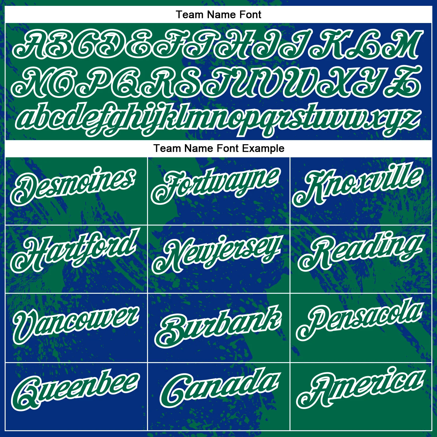 Custom Kelly Green Royal-White 3D Pattern Design Abstract Brush Stroke Performance Polo Shirt