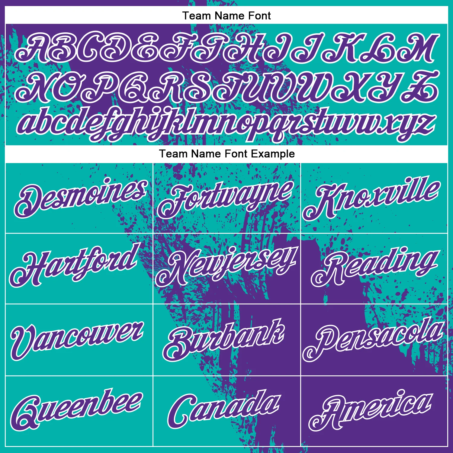 Custom Purple Aqua-White 3D Pattern Design Abstract Brush Stroke Performance Polo Shirt