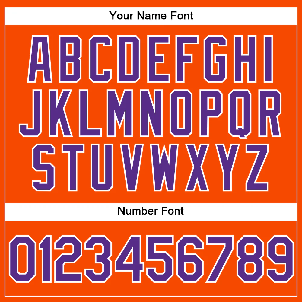 Custom Orange Purple-White Performance Vapor Golf Polo Shirt