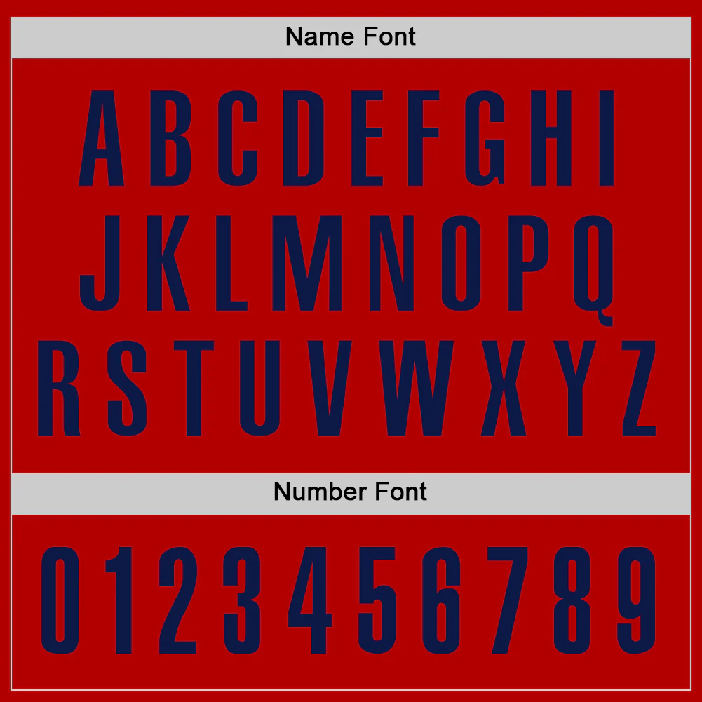 Custom Red Navy Performance Golf Polo Shirt