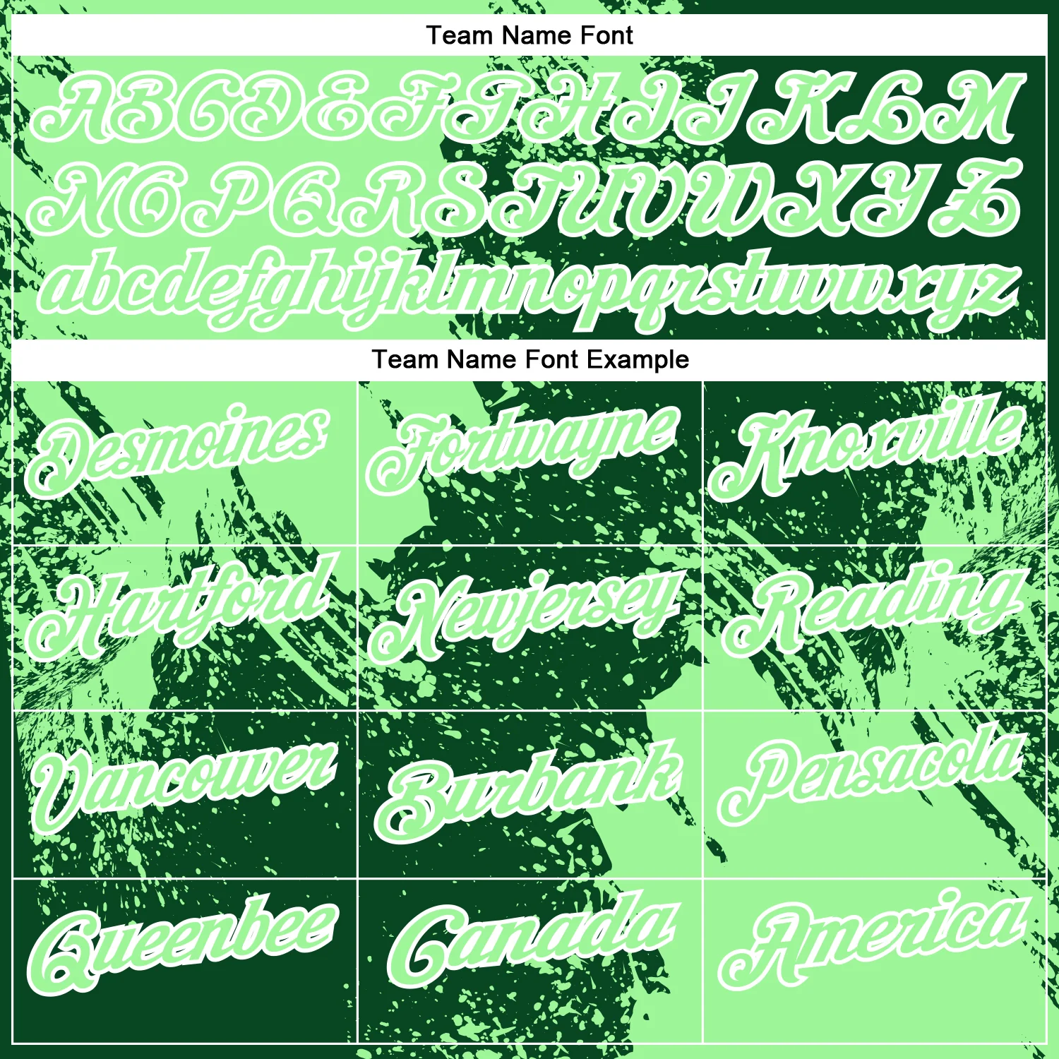 Custom Pea Green Green-White 3D Pattern Design Abstract Brush Stroke Performance Polo Shirt