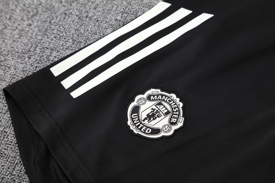 Kit Shirt + Shorts Manchester United White/Black Training 25/26