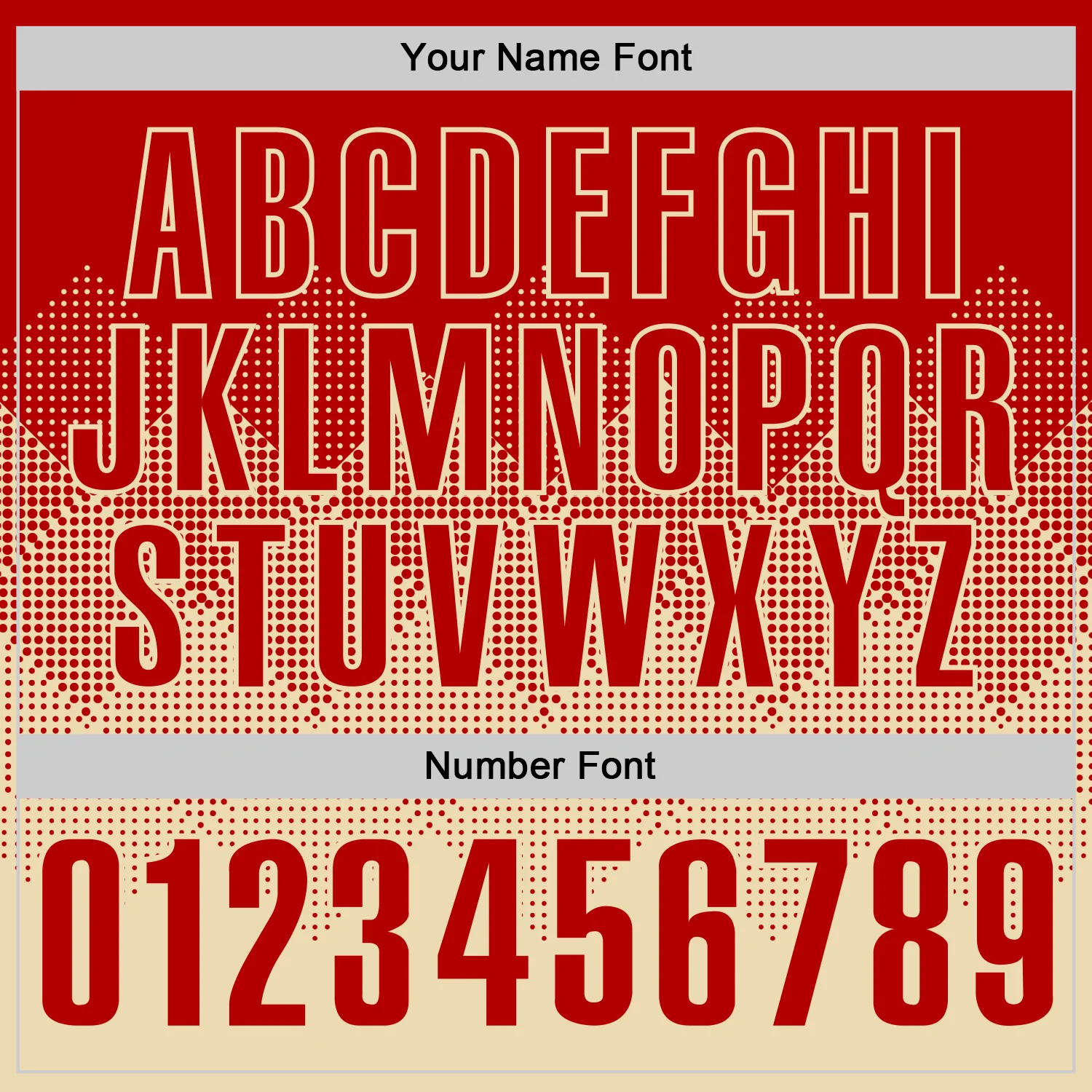 Custom Red Cream 3D Gradient Square Shape Performance Polo Shirt