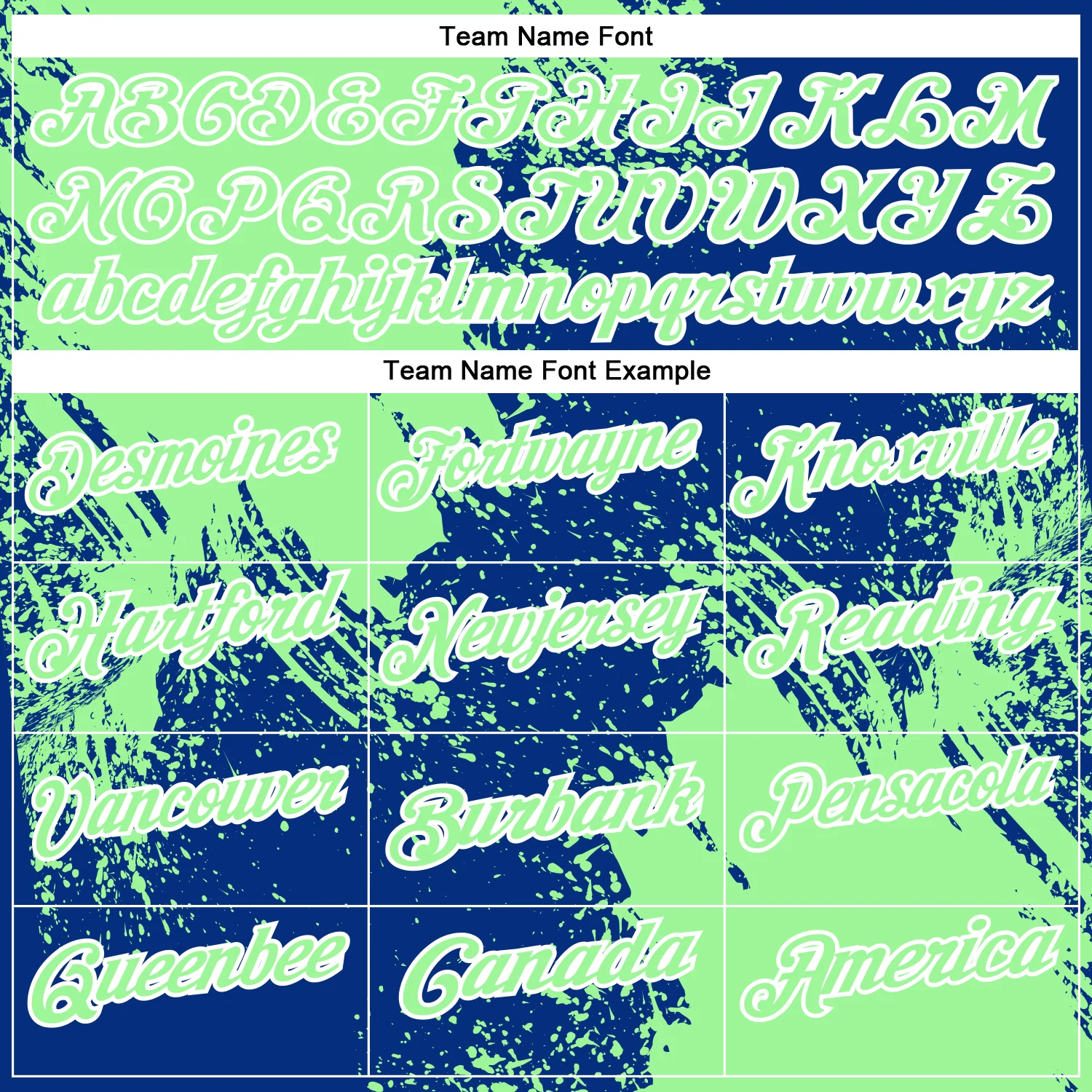 Custom Pea Green Royal-White 3D Pattern Design Abstract Brush Stroke Performance Polo Shirt