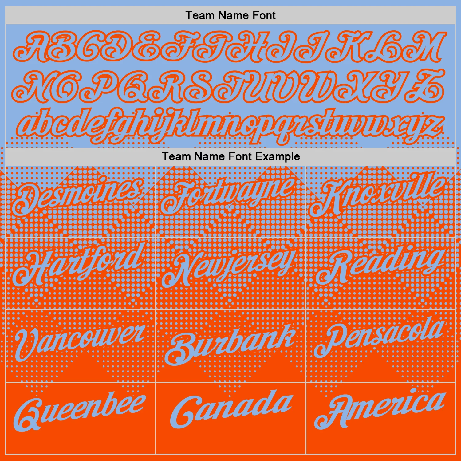 Custom Light Blue Orange 3D Gradient Square Shape Performance Polo Shirt