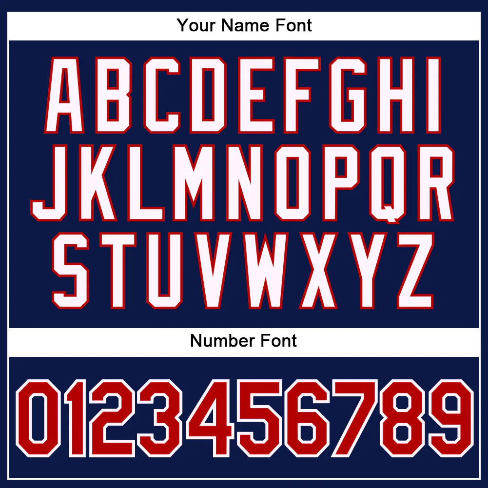 Custom Navy Red-White Performance Vapor Golf Polo Shirt