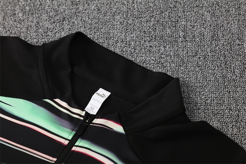Tracksuit Portugal Black/Green Training 25/26