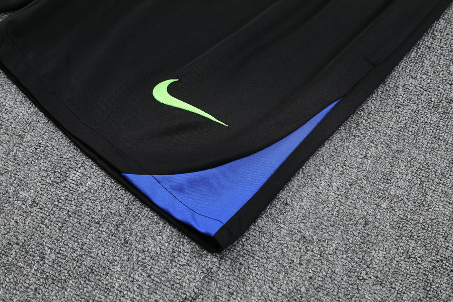 Kit Shirt + Shorts Barcelona Blue/Black Training 25/26