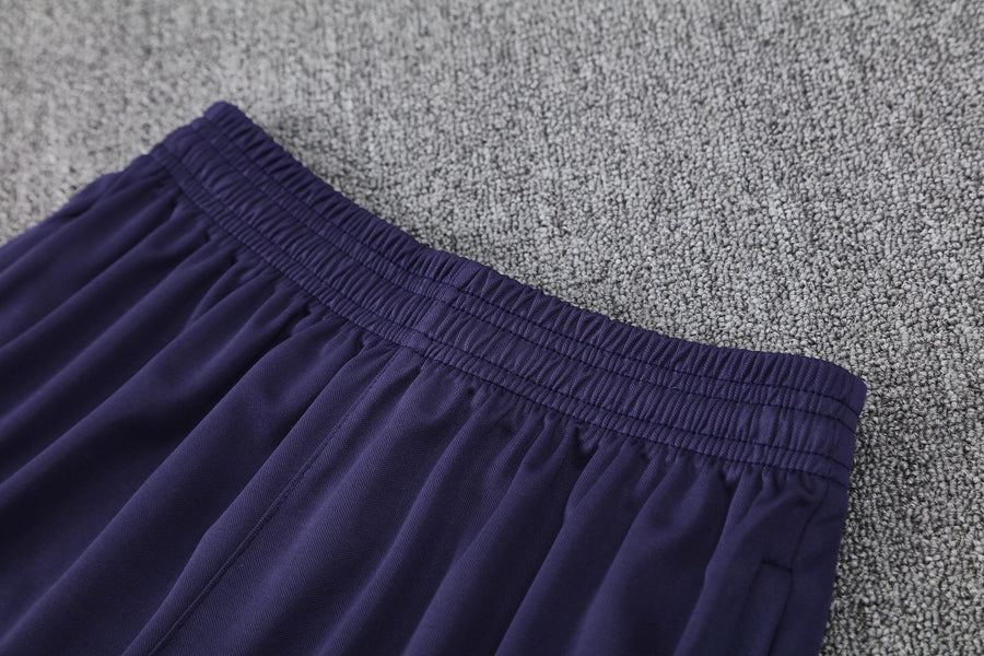 Kit Shirt + Shorts Barcelona Dark Blue/Gold Training 25/26