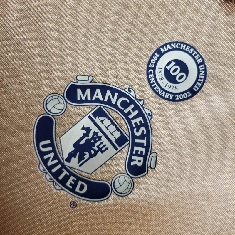 Manchester United Away   Third 100th Anniversary Jersey 01/02 Retro