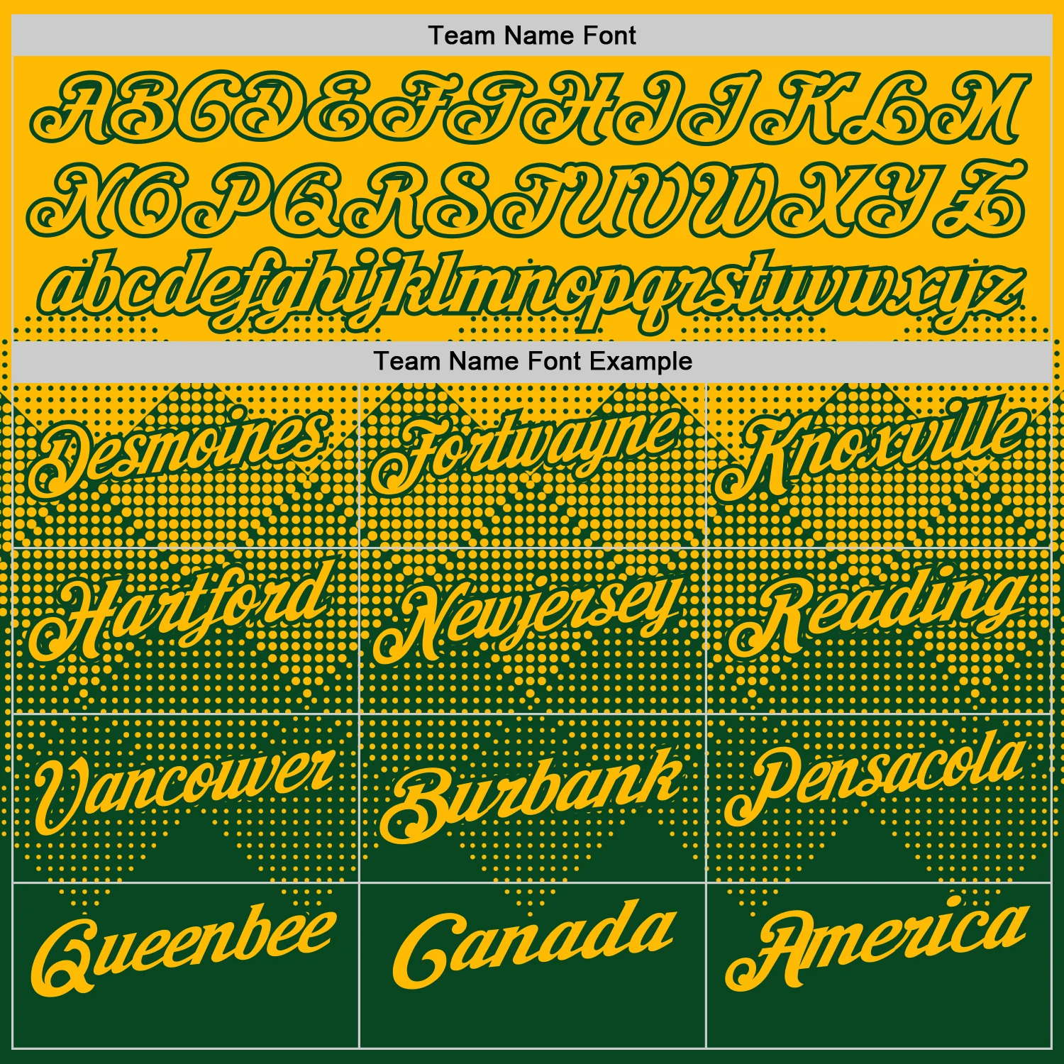 Custom Gold Green 3D Gradient Square Shape Performance Polo Shirt