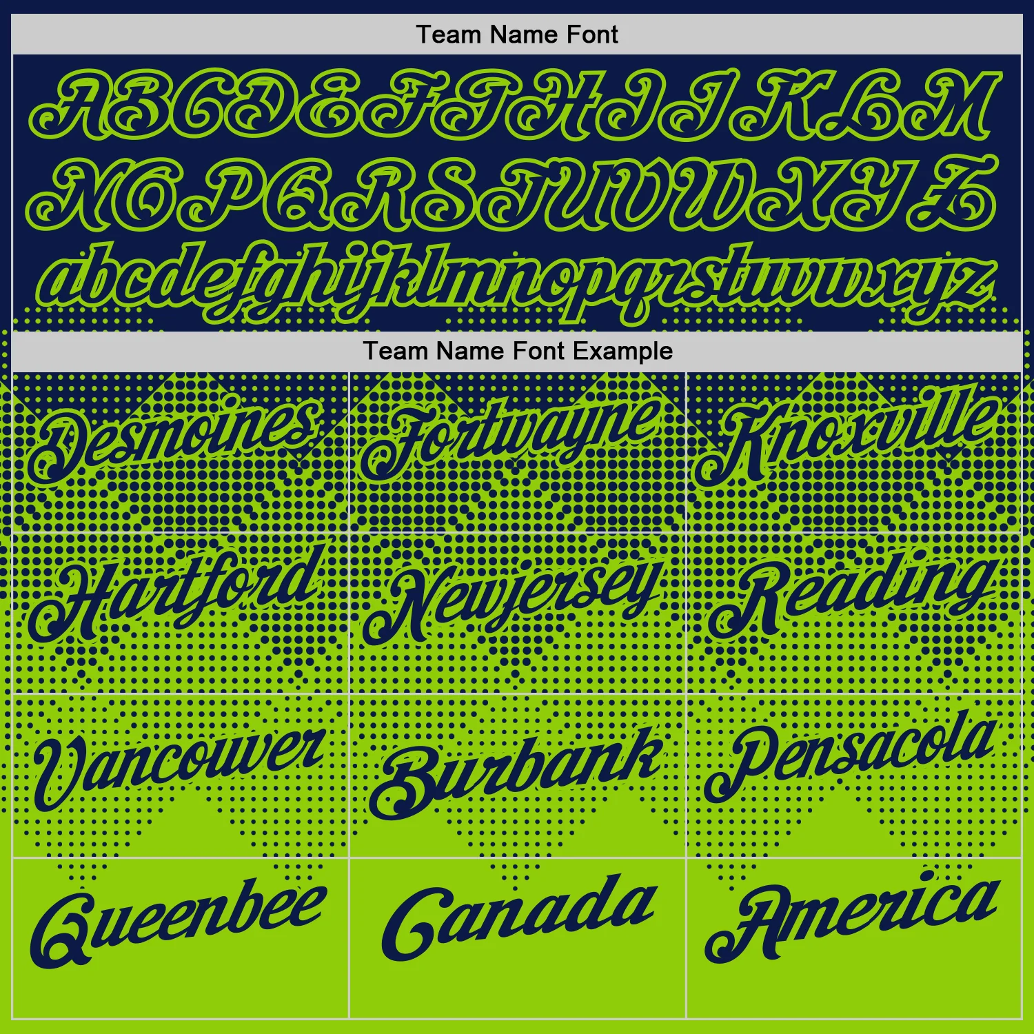 Custom Navy Neon Green 3D Gradient Square Shape Performance Polo Shirt