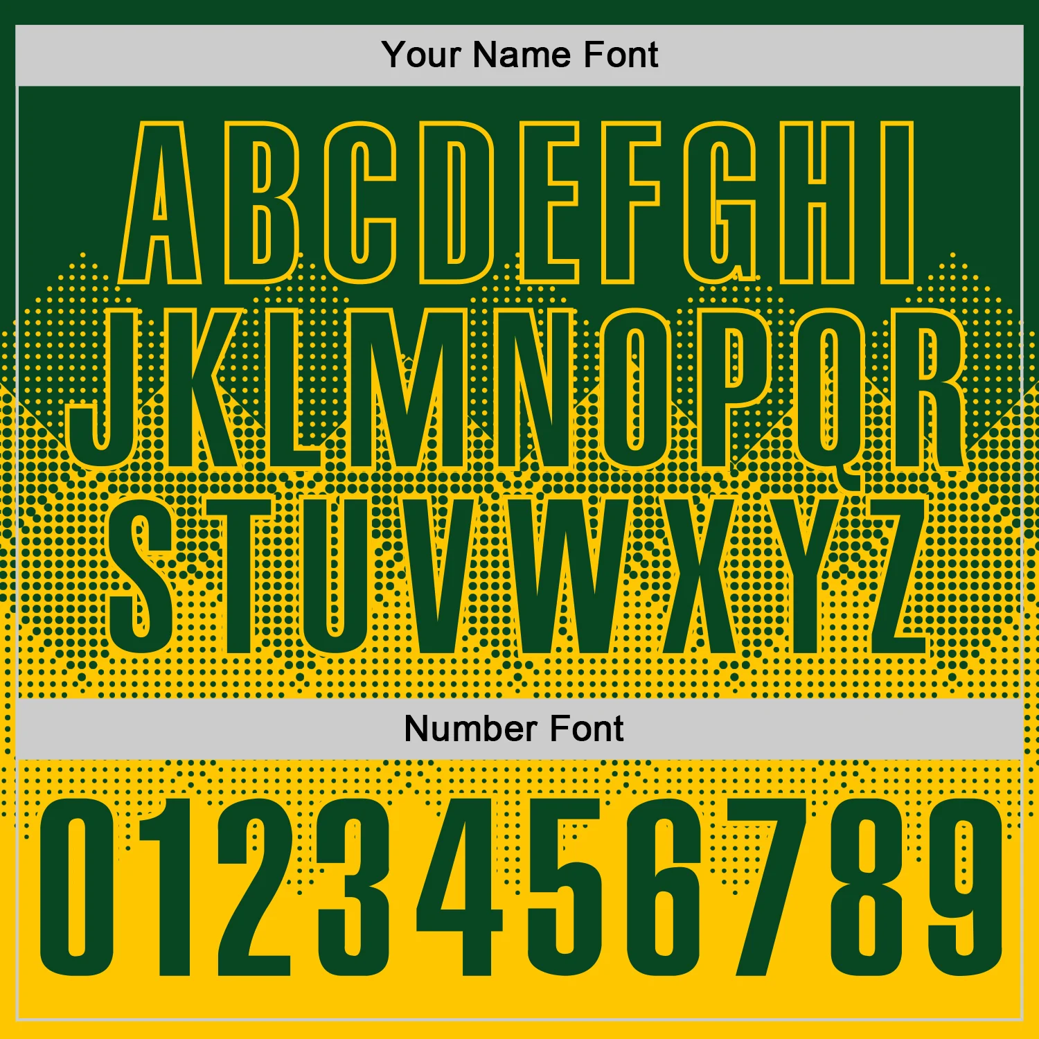 Custom Green Yellow 3D Gradient Square Shape Performance Polo Shirt