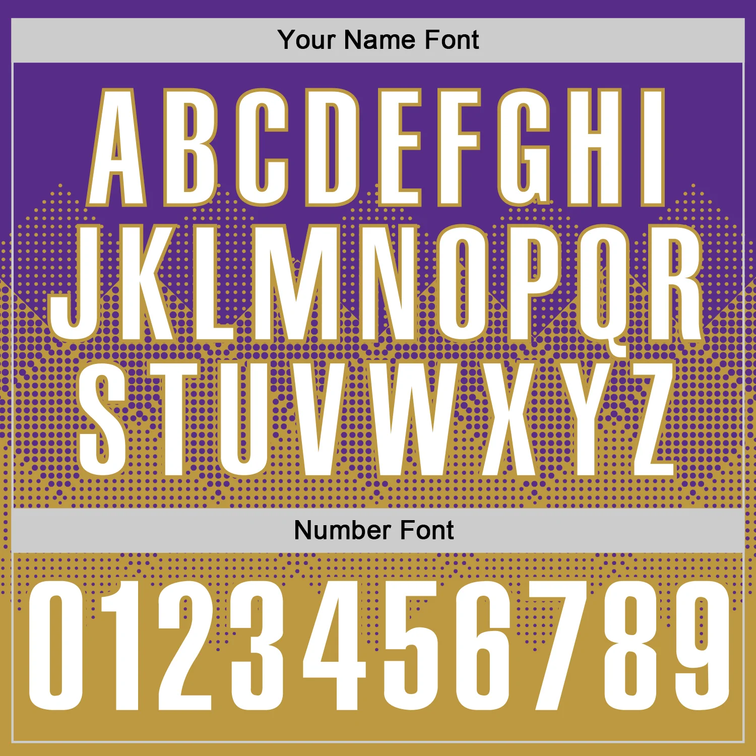 Custom Purple White-Old Gold 3D Gradient Square Shape Performance Polo Shirt