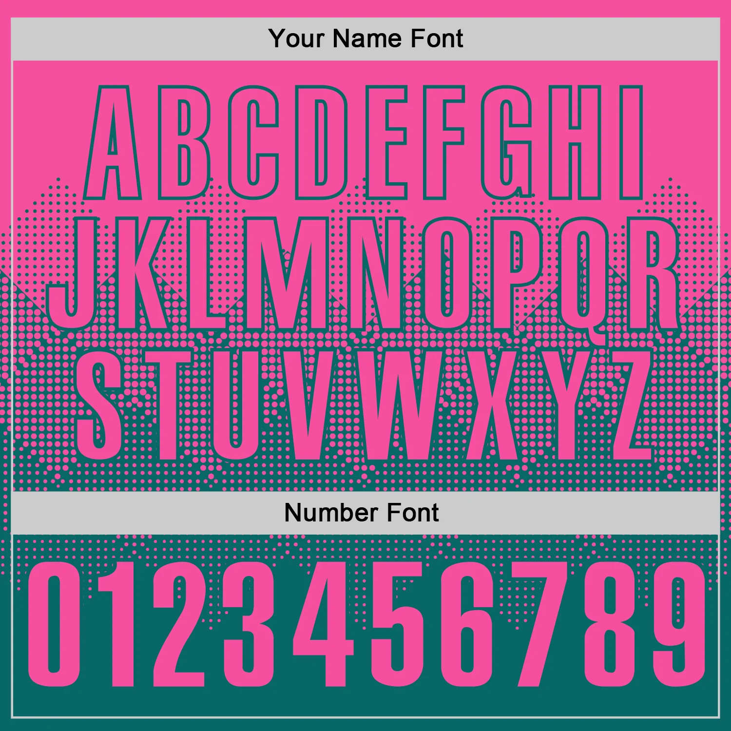 Custom Pink Teal 3D Gradient Square Shape Performance Polo Shirt