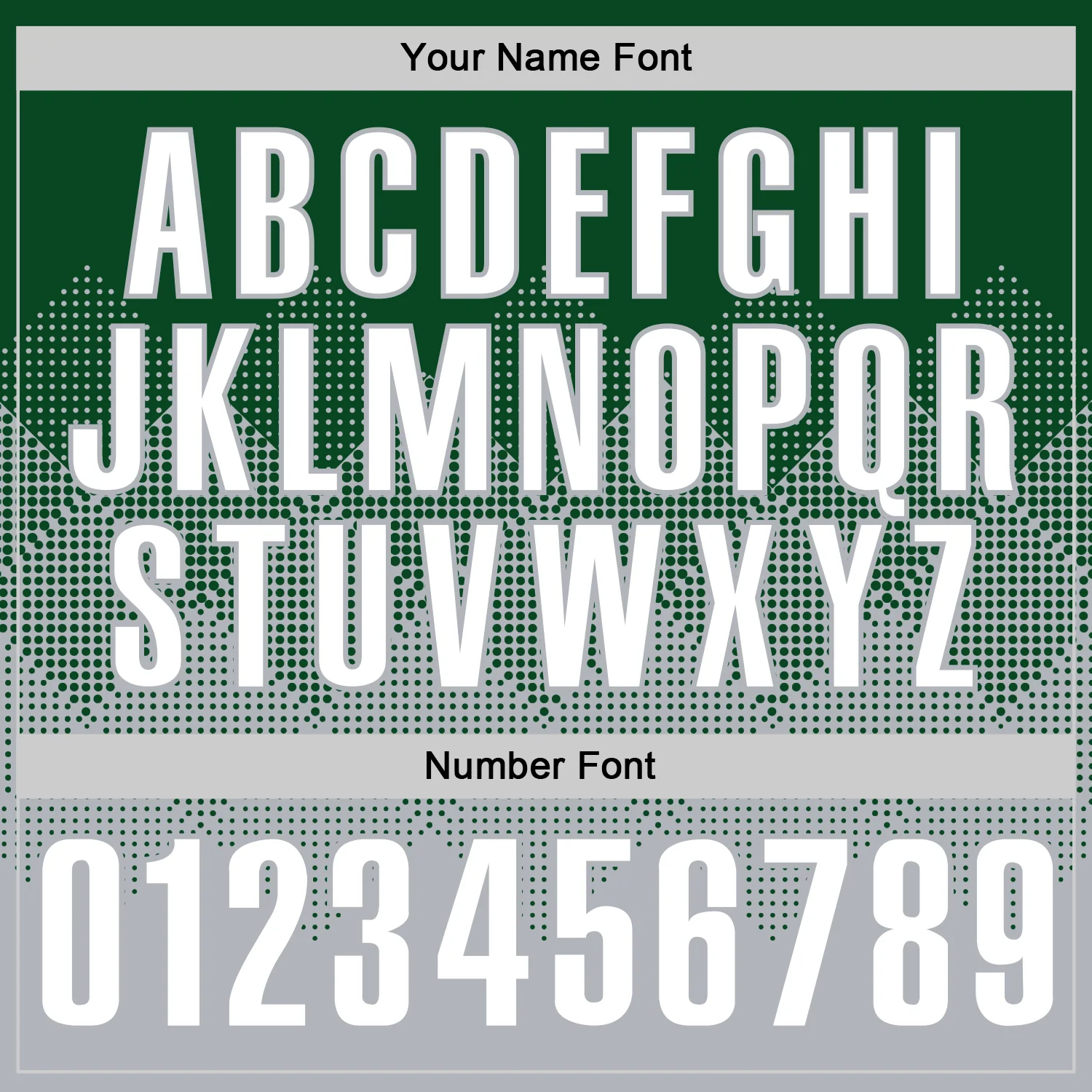 Custom Green White-Gray 3D Gradient Square Shape Performance Polo Shirt