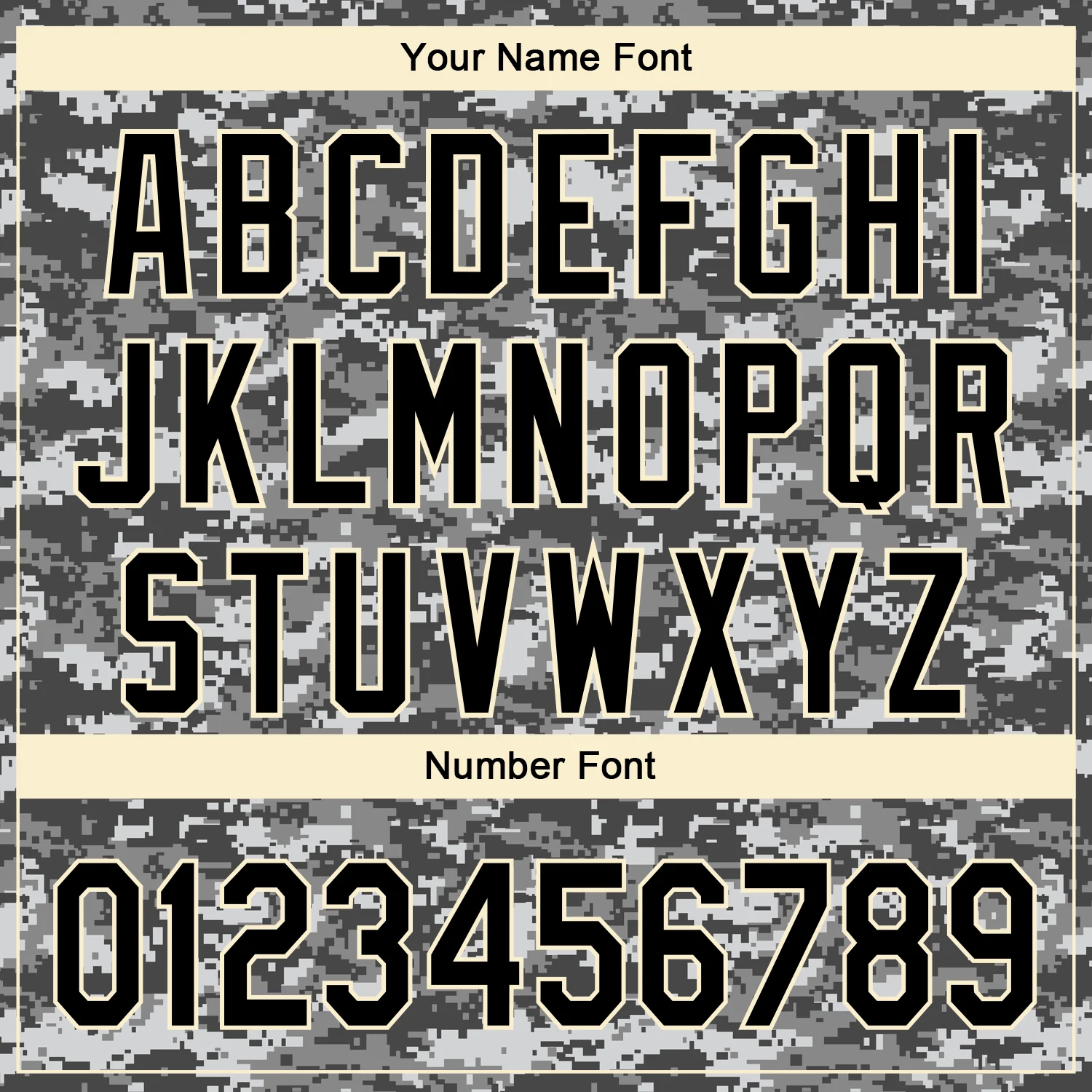 Custom Camo Black-Cream 3D Performance Salute To Service Golf Polo Shirt