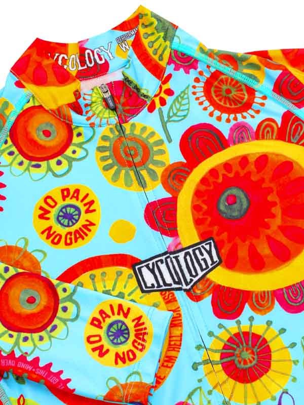 Happy Pedal Women's Summer Long Sleeve Jersey