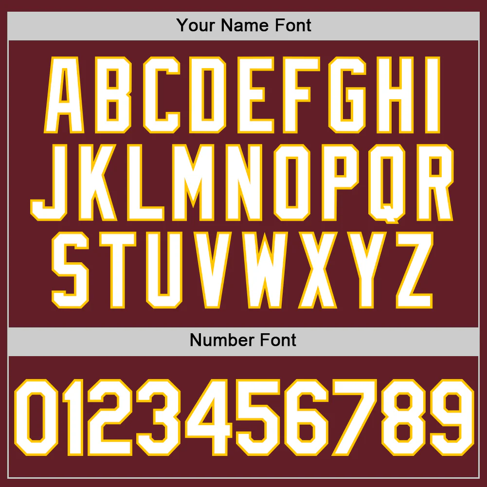 Custom Burgundy White-Yellow Performance Vapor Golf Polo Shirt