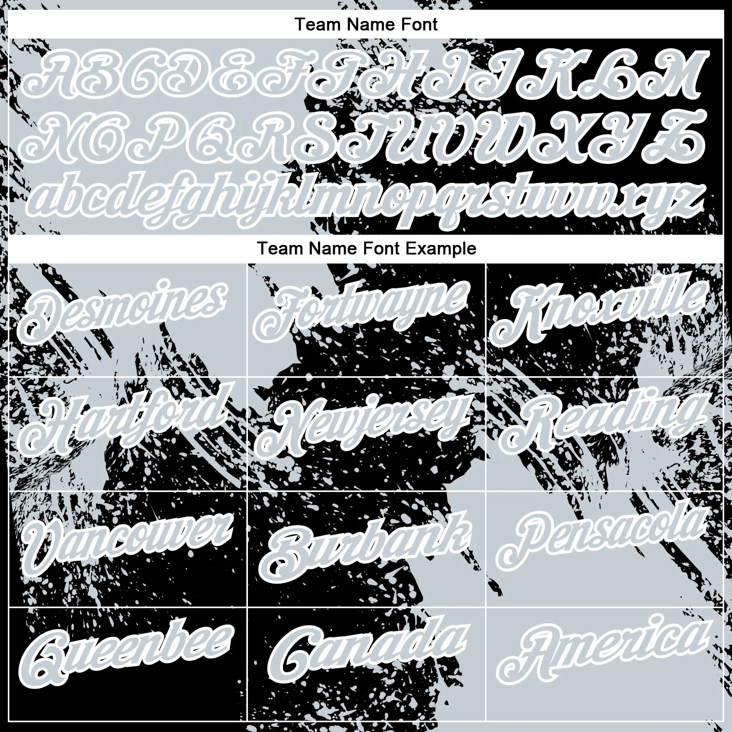 Custom Silver Black-White 3D Pattern Design Abstract Brush Stroke Performance Polo Shirt