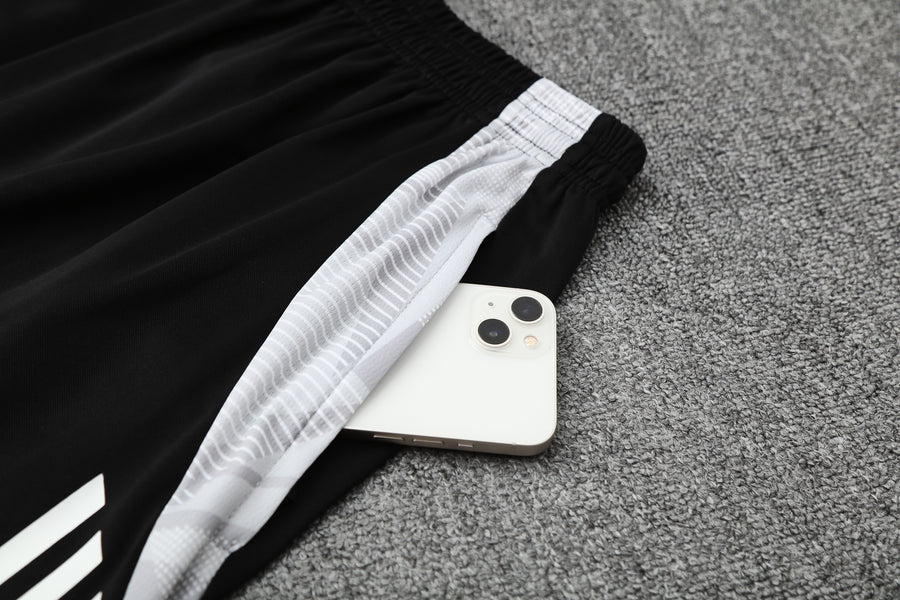 Kit Shirt + Shorts Real Madrid Black/Blue Training 25/26