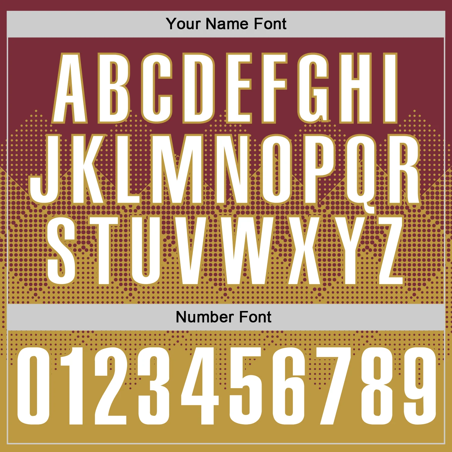 Custom Burgundy White-Old Gold 3D Gradient Square Shape Performance Polo Shirt