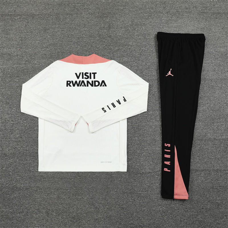 Tracksuit Paris White/Pink Training 24/25