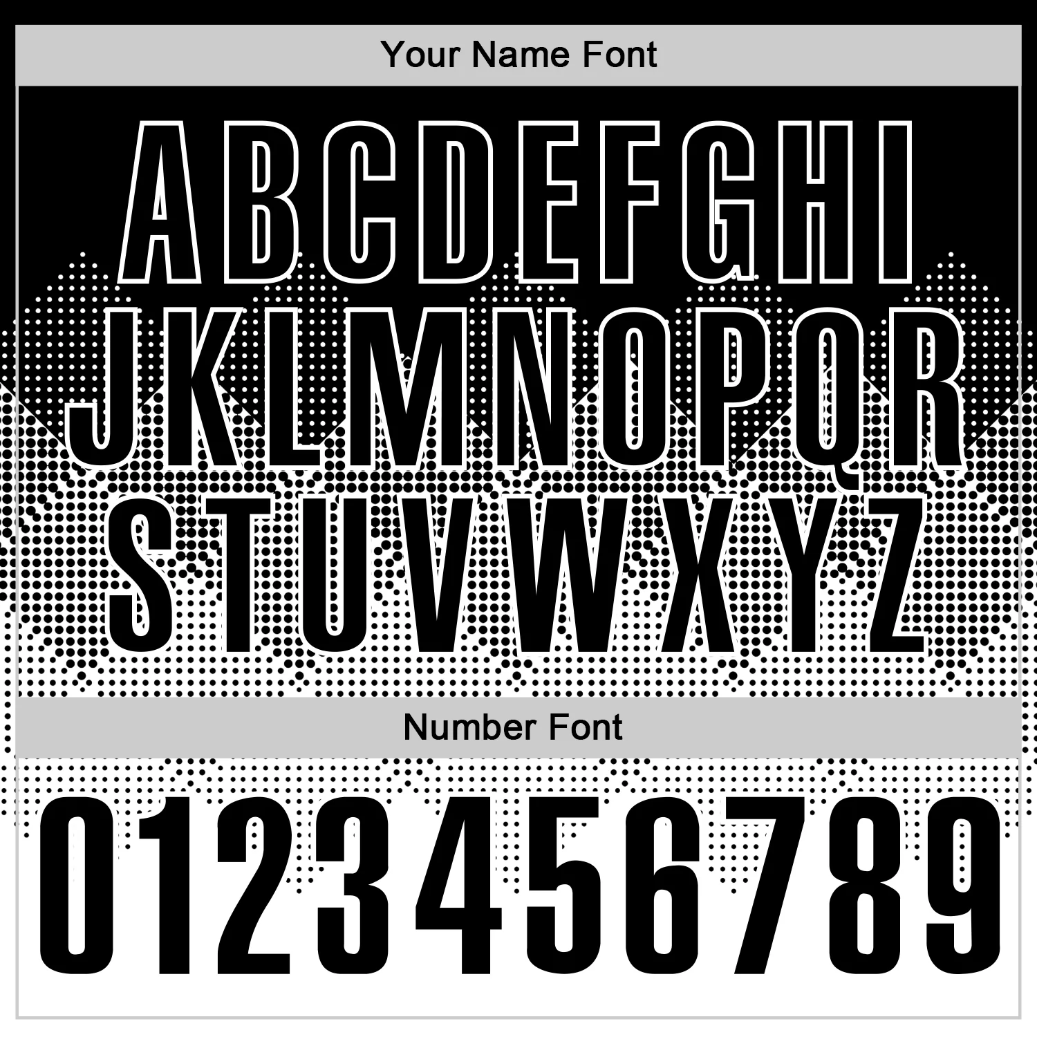 Custom Black White 3D Gradient Square Shape Performance Polo Shirt