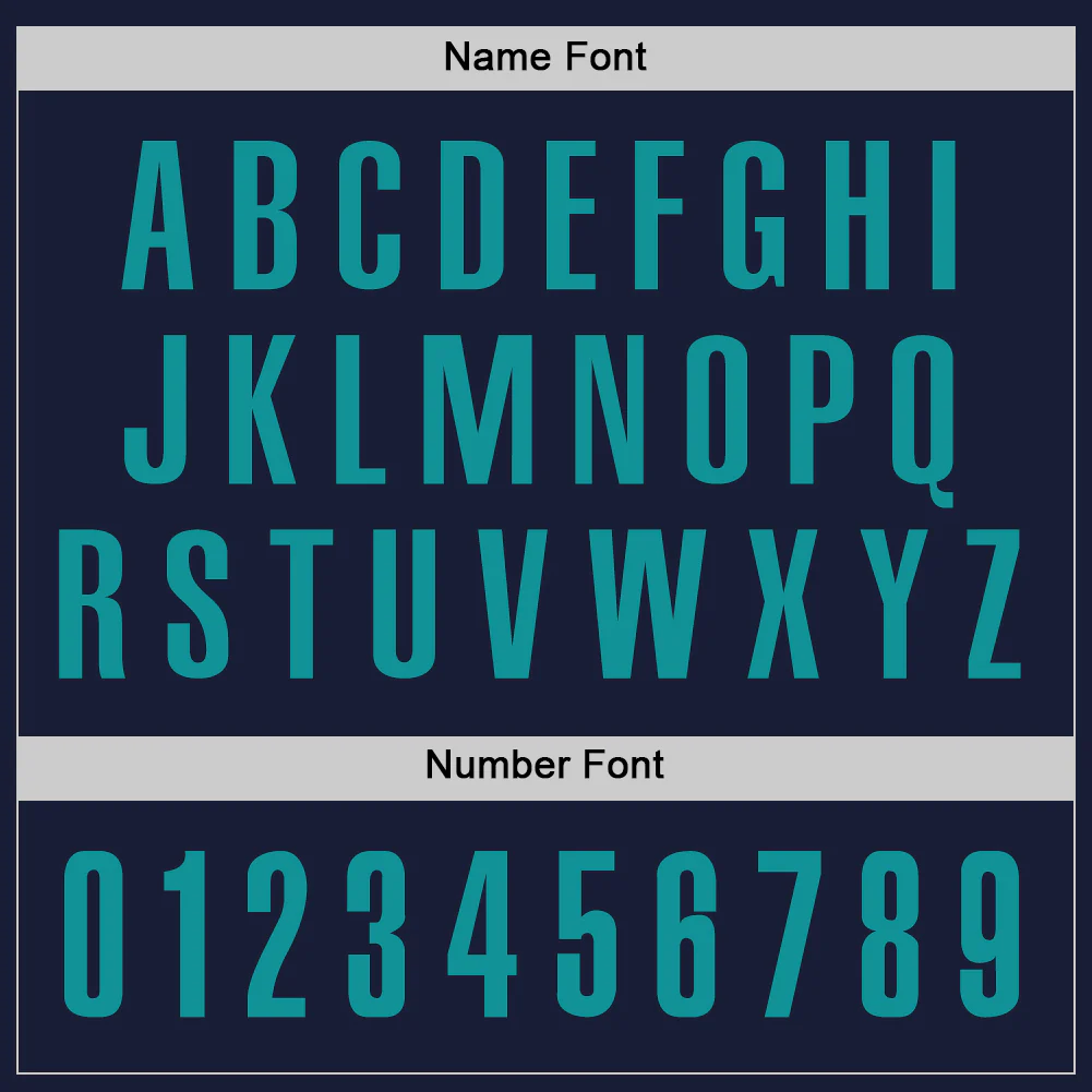 Custom Navy Aqua Performance Golf Polo Shirt