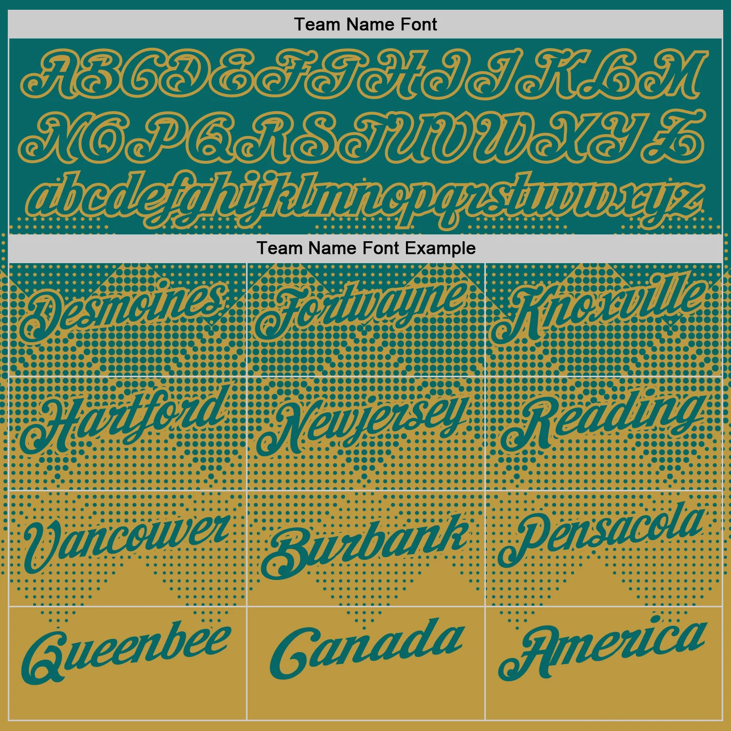 Custom Teal Old Gold 3D Gradient Square Shape Performance Polo Shirt