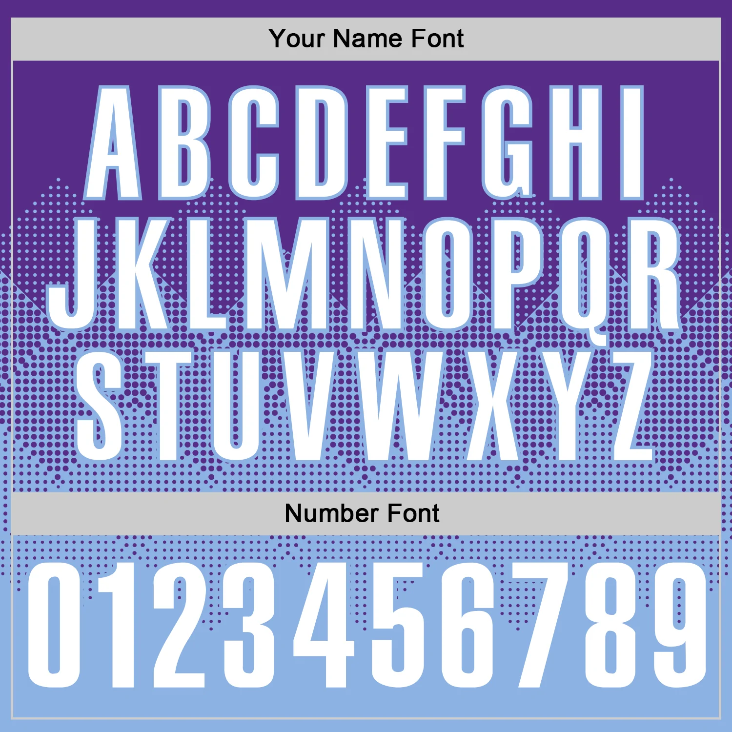 Custom Purple White-Light Blue 3D Gradient Square Shape Performance Polo Shirt