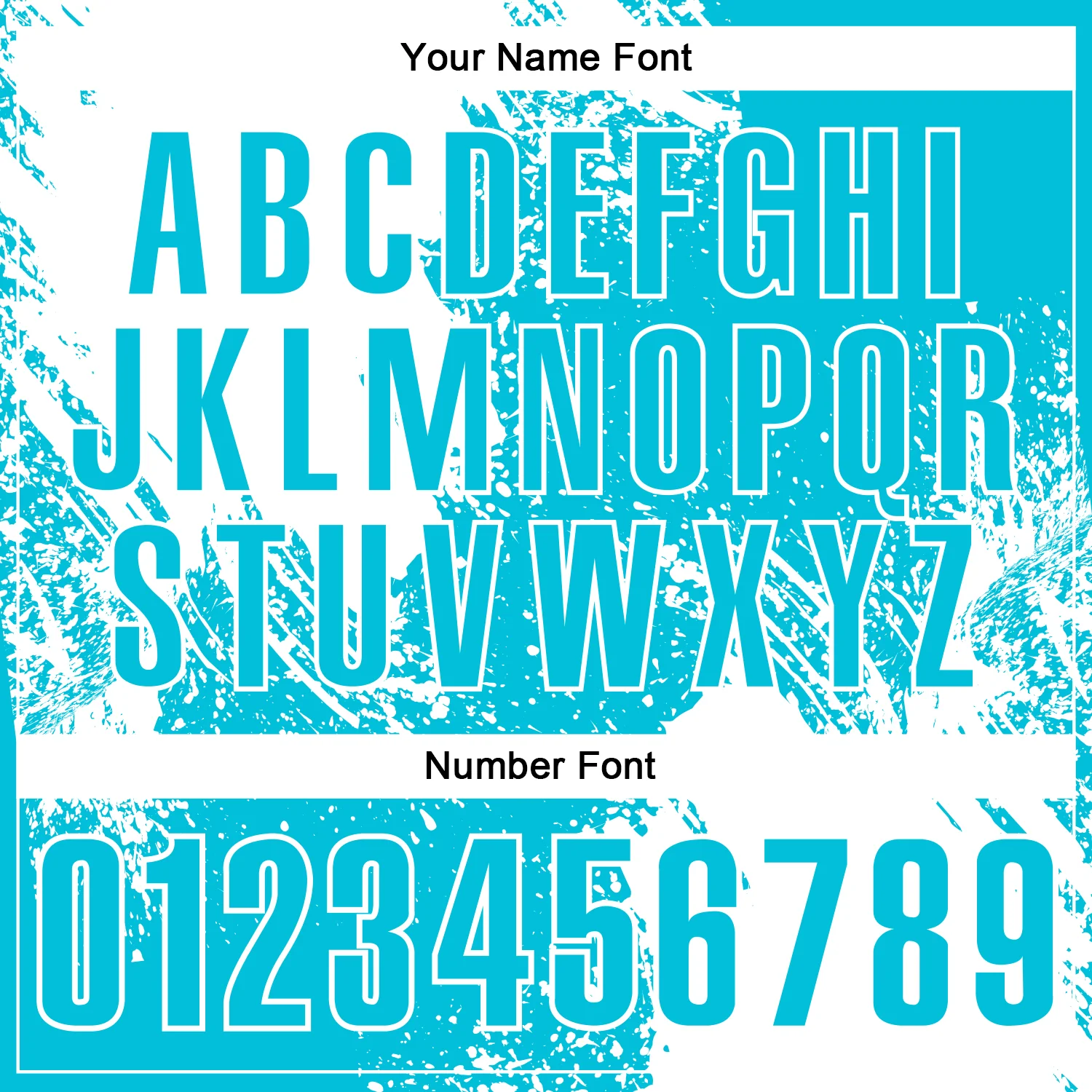 Custom White Lakes Blue 3D Pattern Design Abstract Brush Stroke Performance Polo Shirt