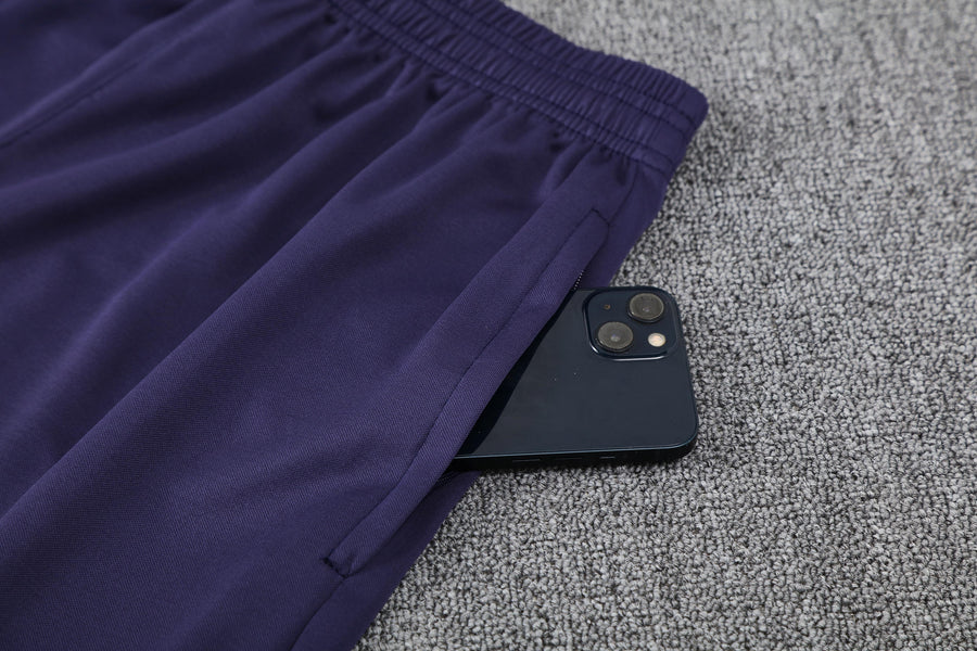 Kit Tank Top + Shorts Barcelona Dark Blue/Gold Training 25/26