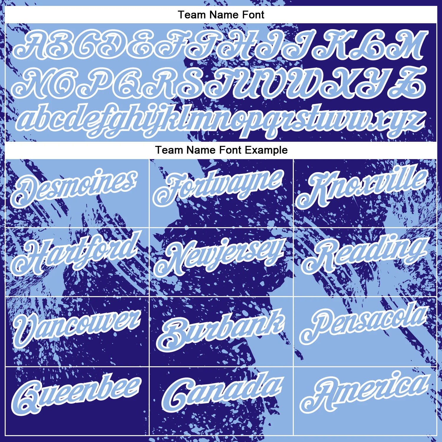 Custom Light Blue Dark Purple-White 3D Pattern Design Abstract Brush Stroke Performance Polo Shirt